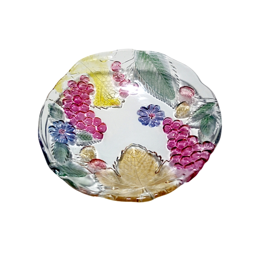 Soga Japanese Infused Glass Plate